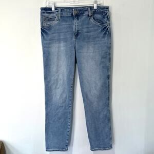 Kut From The Kloth 14 High Rise Ankle Slim Straight